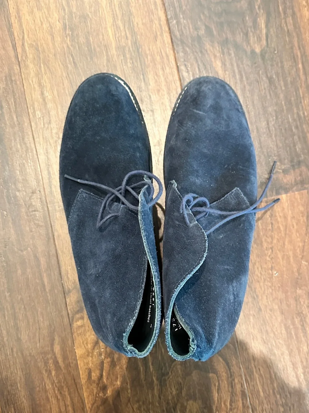 Thursday Boot Company Navy Suede Boots